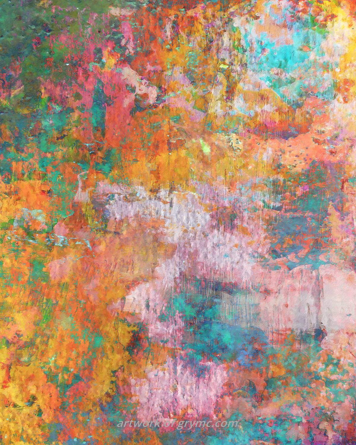 Joy, an open-air cafe on a warm spring day, your smile shines brightly..