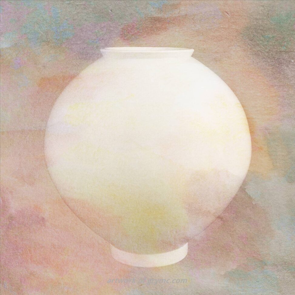 Moon Jar #2501a