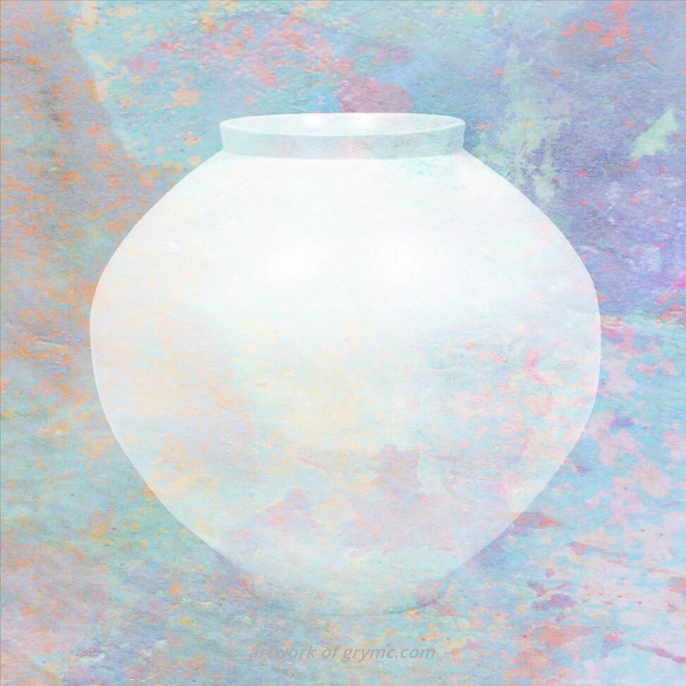 Moon Jar #2501c